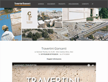 Tablet Screenshot of giansanti.it